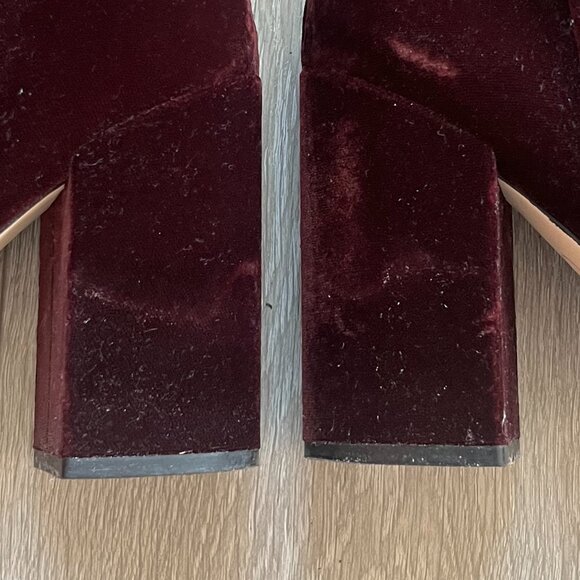 Velvet Embroidered Booties - Picture 6 of 6